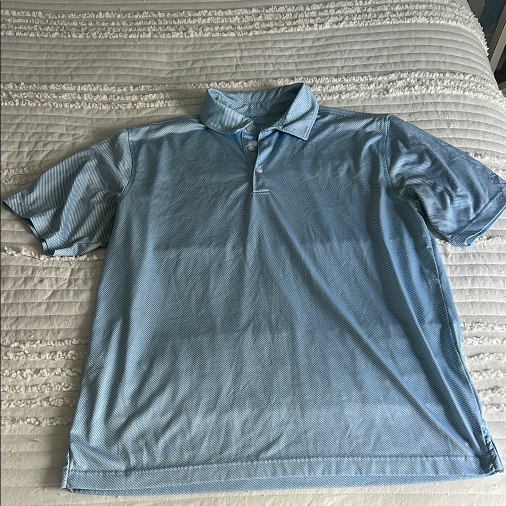 Adidas Blue Polo Shirt with Classic Design